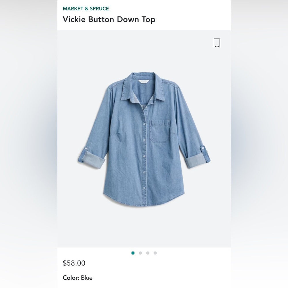 Blue Chambray Button Down